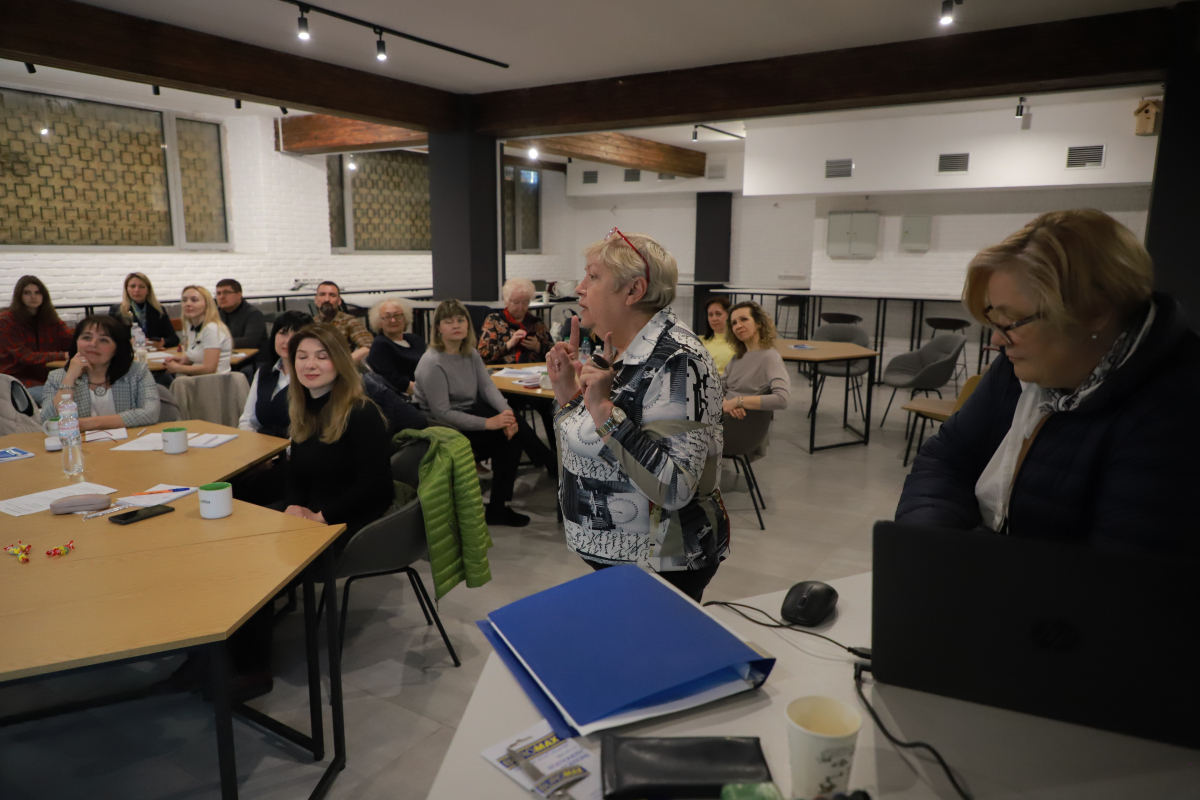 Фото із заняття програми