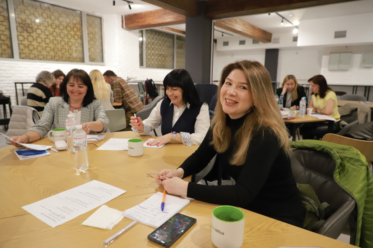 Фото із заняття програми