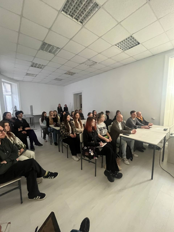 Фото із зустрічі у Львівській політехніці