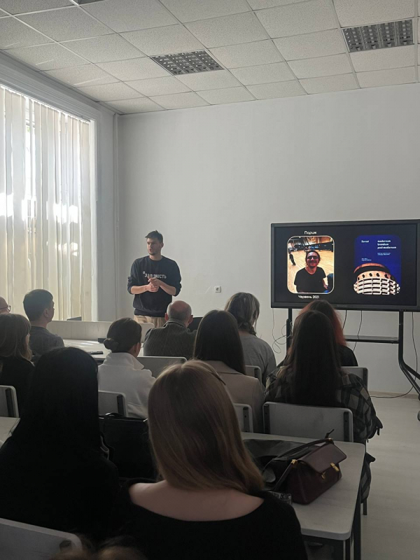 Фото із зустрічі у Львівській політехніці