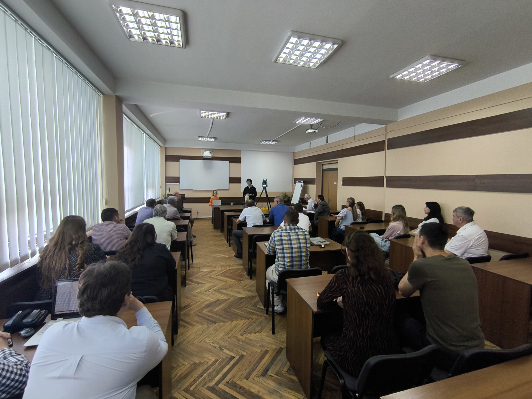 Фото із зустрічі у Львівській політехніці