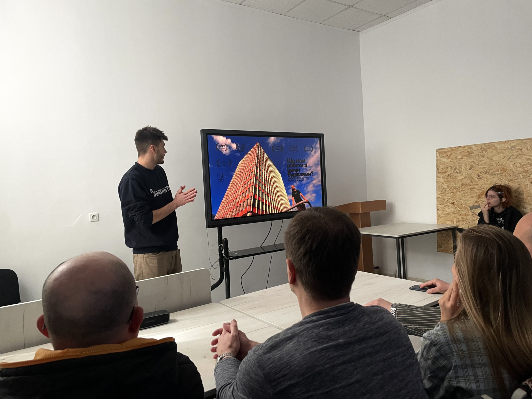 Фото із зустрічі у Львівській політехніці