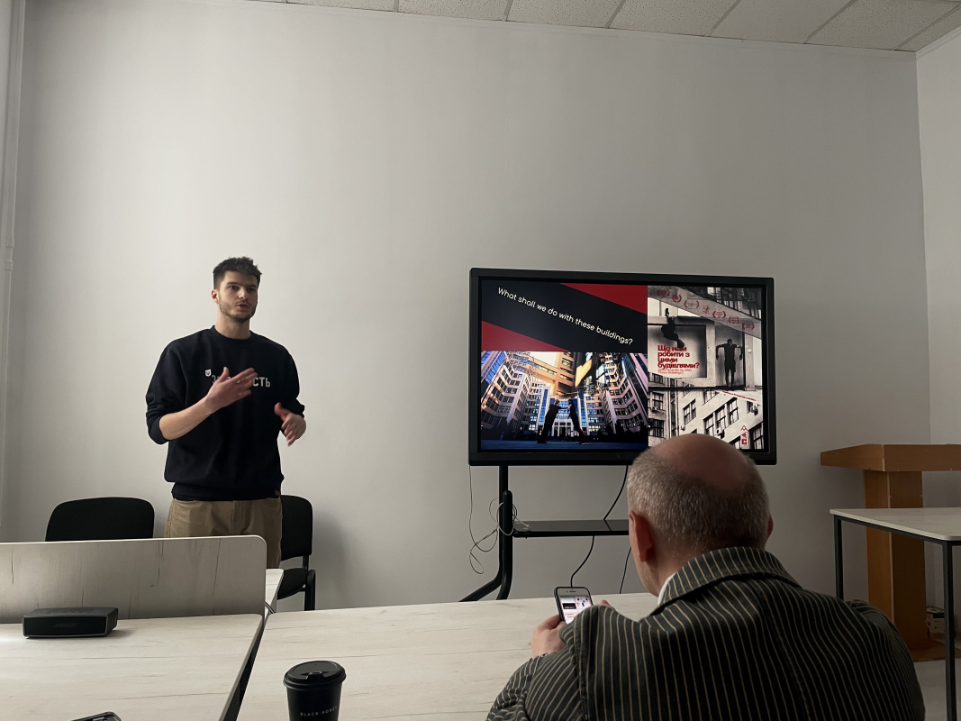 Фото із зустрічі у Львівській політехніці