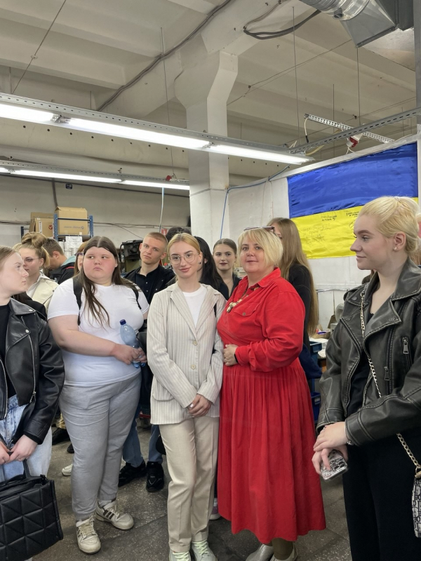 Фото з відвідин підприємства