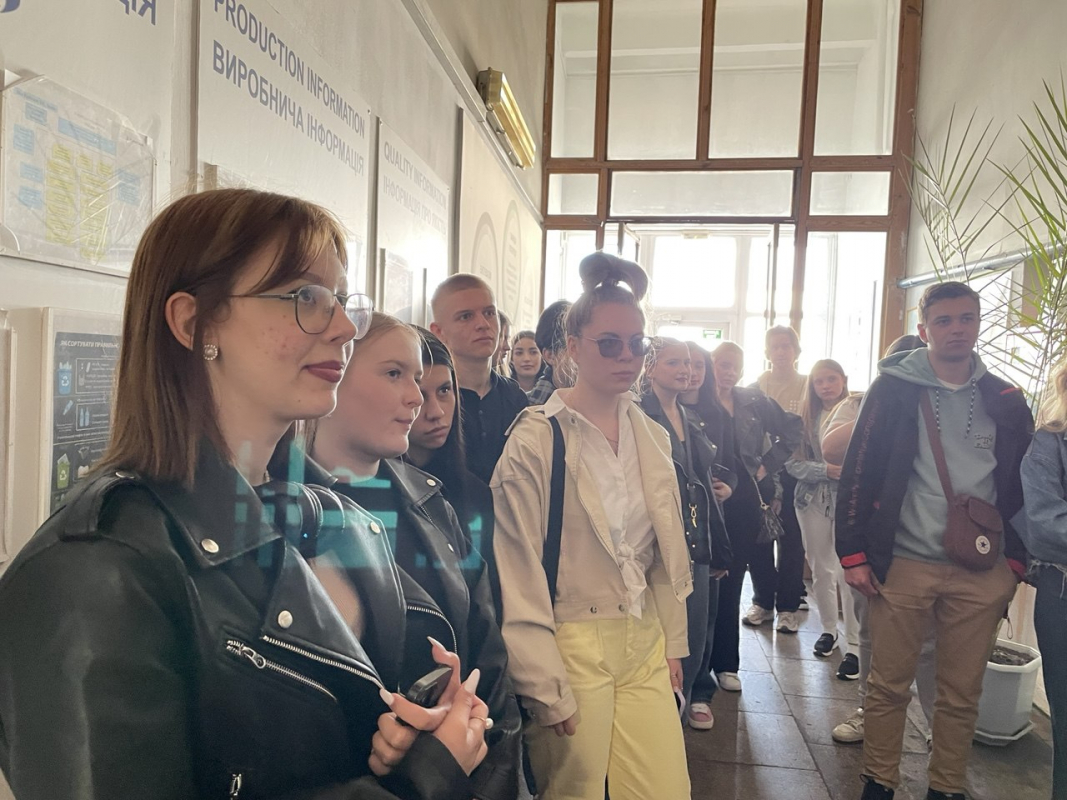 Фото з відвідин підприємства