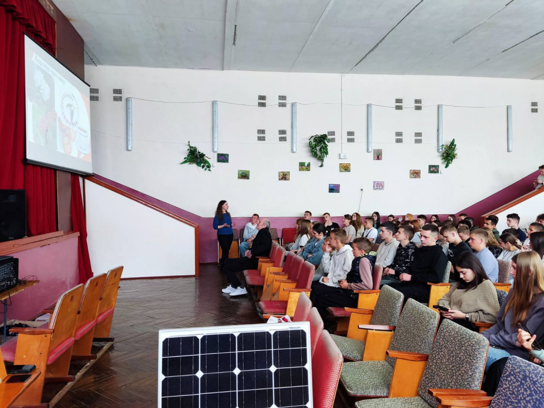 Фото з профорієнтаційного заходу