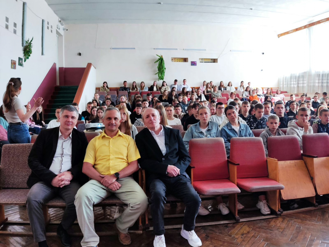 Фото з профорієнтаційного заходу