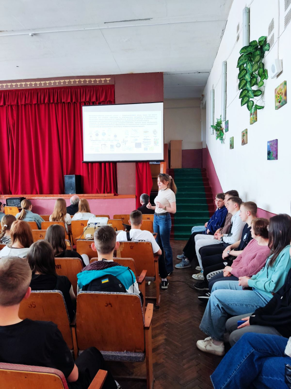 Фото з профорієнтаційного заходу
