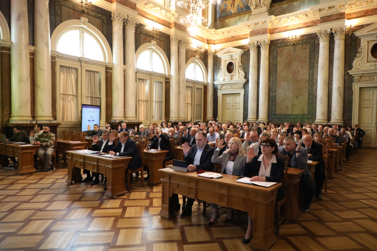 Фото із засідання Вченої ради