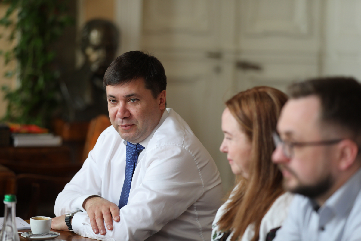 Фото із зустрічі у Львівській політехніці