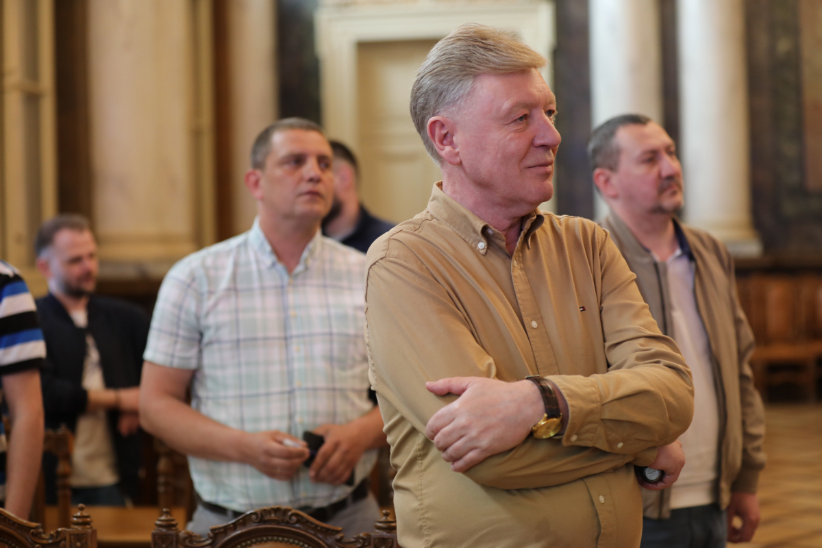 Фото із зустрічі у Львівській політехніці