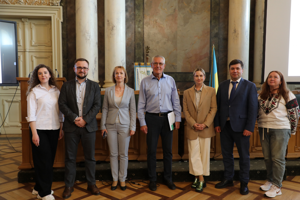 Фото із зустрічі у Львівській політехніці