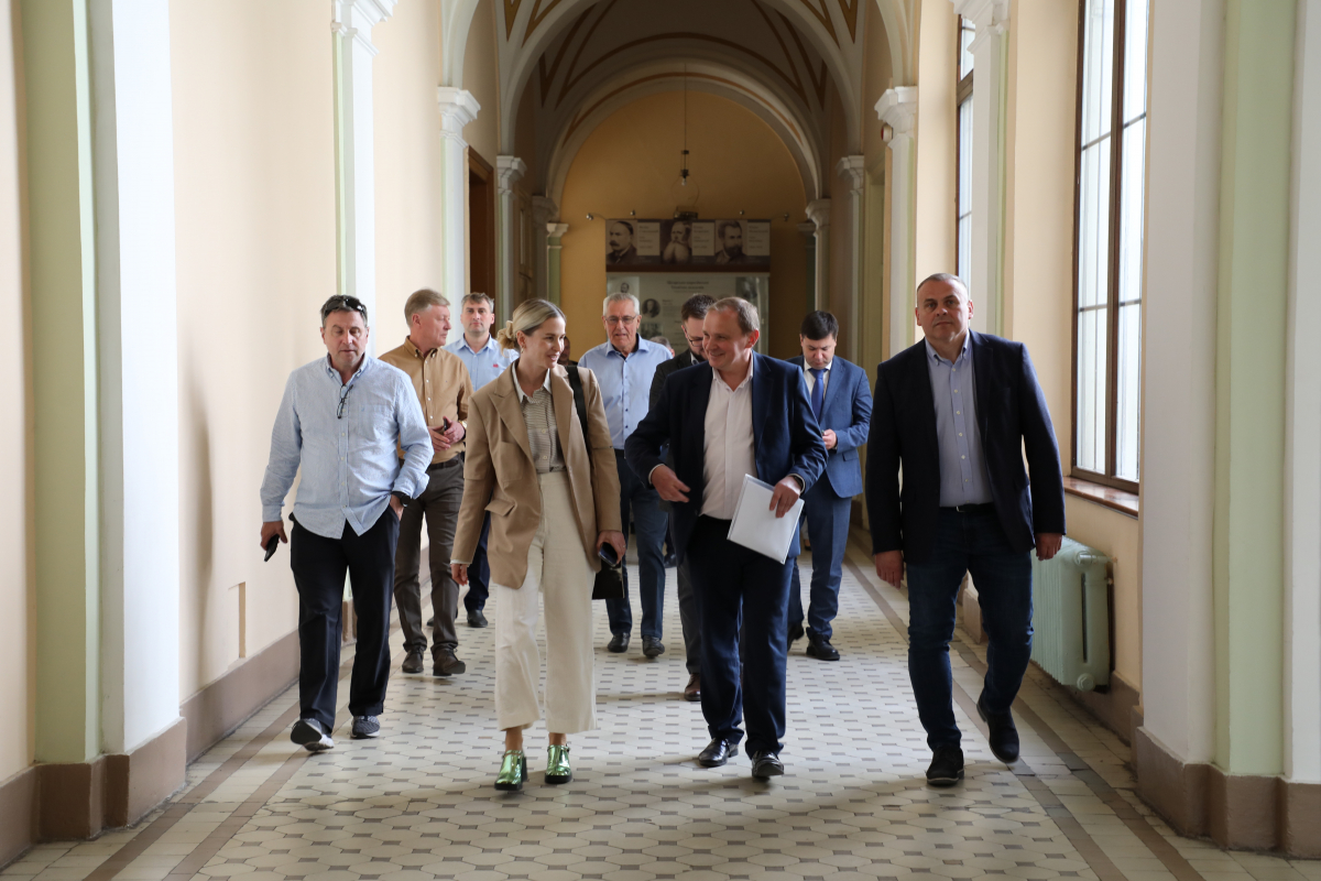 Фото із зустрічі у Львівській політехніці