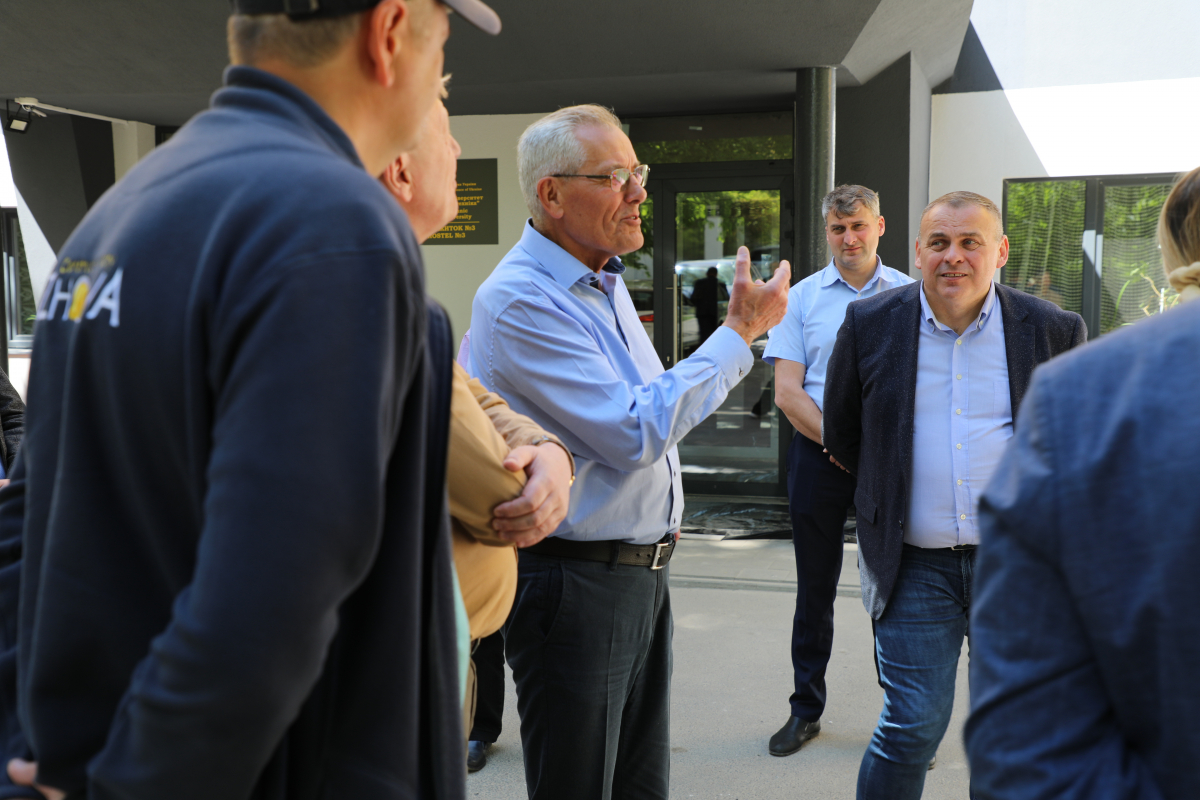 Фото із зустрічі у Львівській політехніці