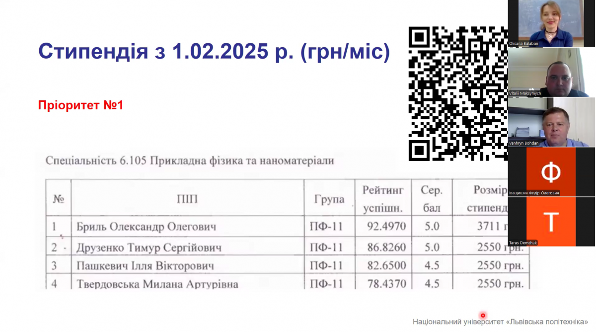 Скріншот з онлайн-заходу