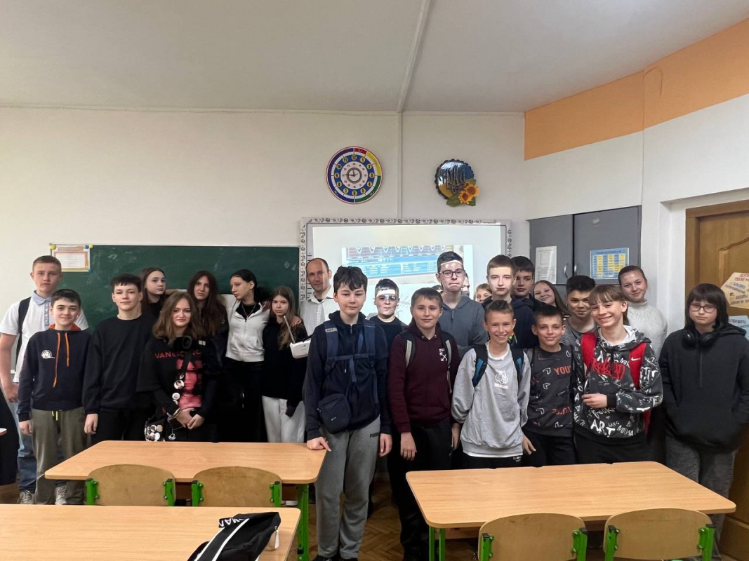 Фото з профорієнтаційного заходу