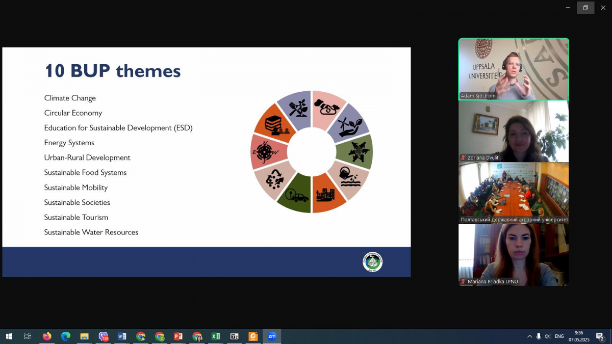 Скріншот з онлайн-зустрічі