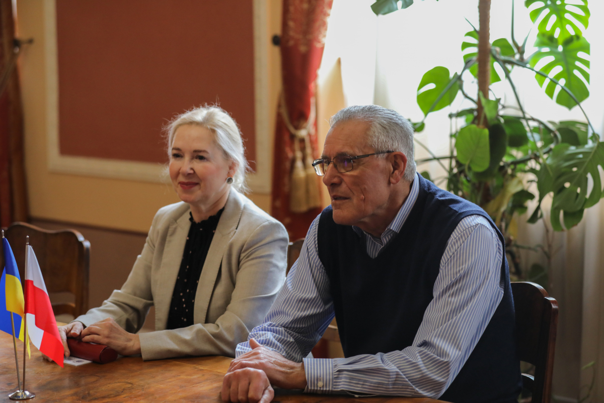 Фото із зустрічі у Львівській політехніці