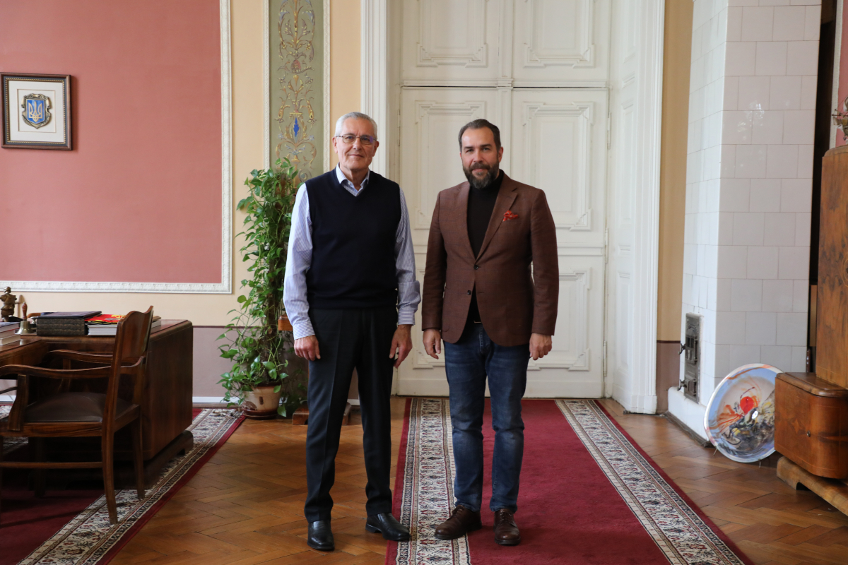 Фото із зустрічі у Львівській політехніці