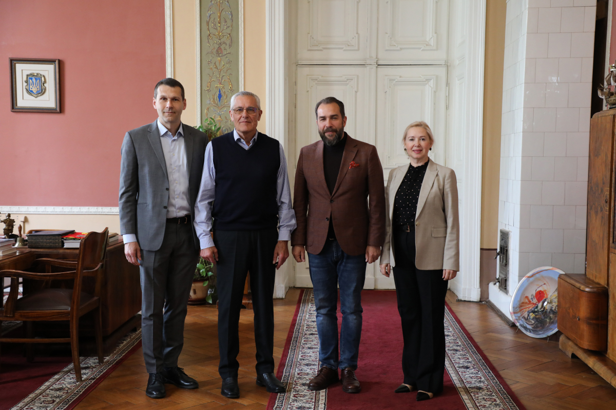 Фото із зустрічі у Львівській політехніці