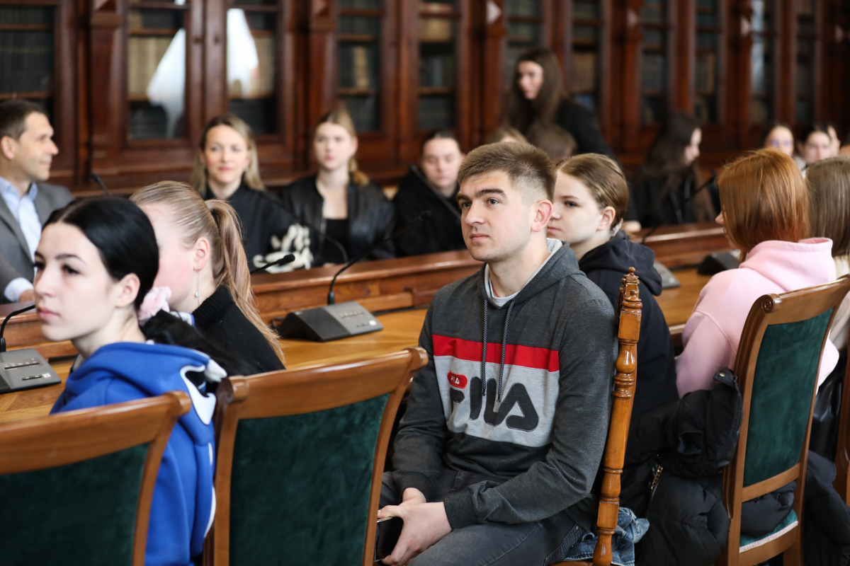 Фото із зустрічі у Львівській політехніці