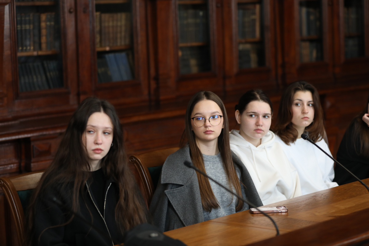 Фото із зустрічі у Львівській політехніці