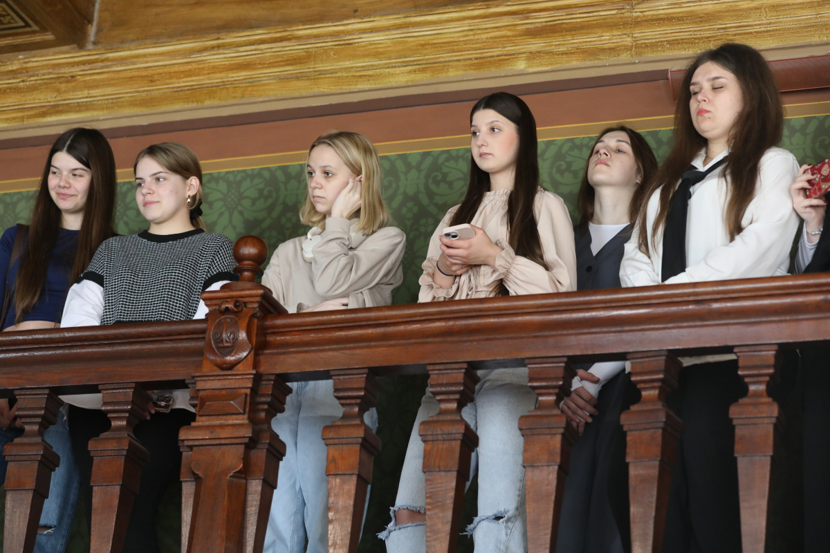 Фото із зустрічі у Львівській політехніці