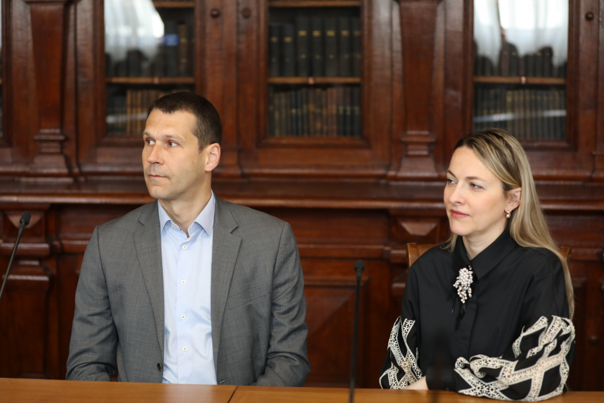 Фото із зустрічі у Львівській політехніці