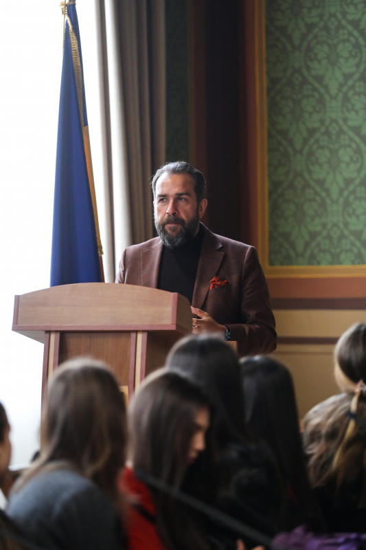 Фото із зустрічі у Львівській політехніці