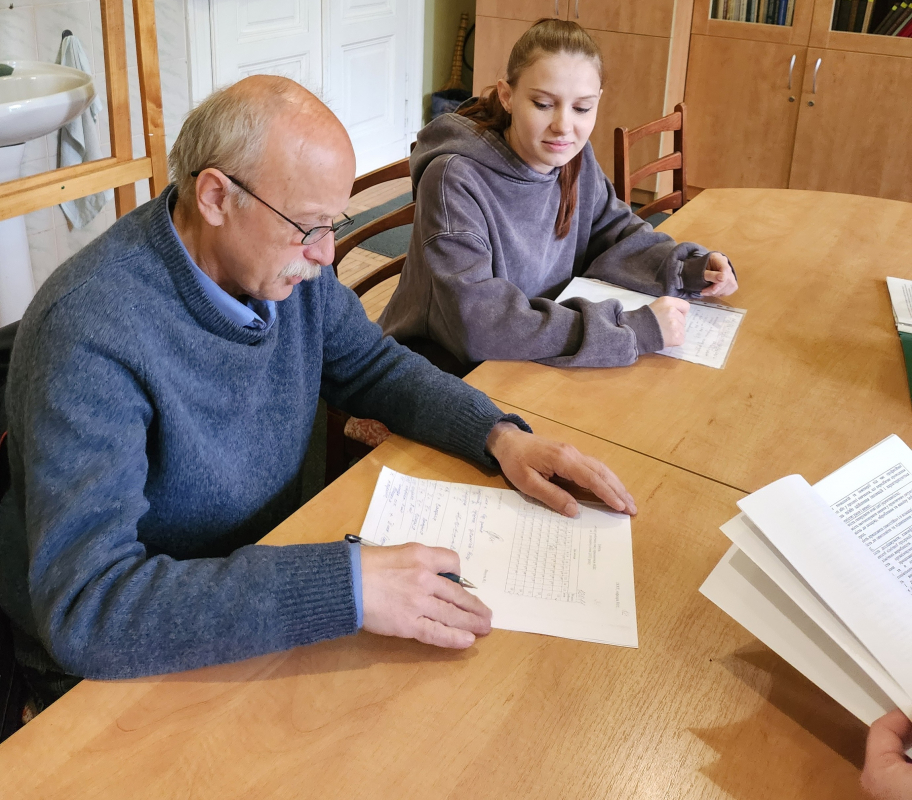 Фото із зустрічі на кафедрі