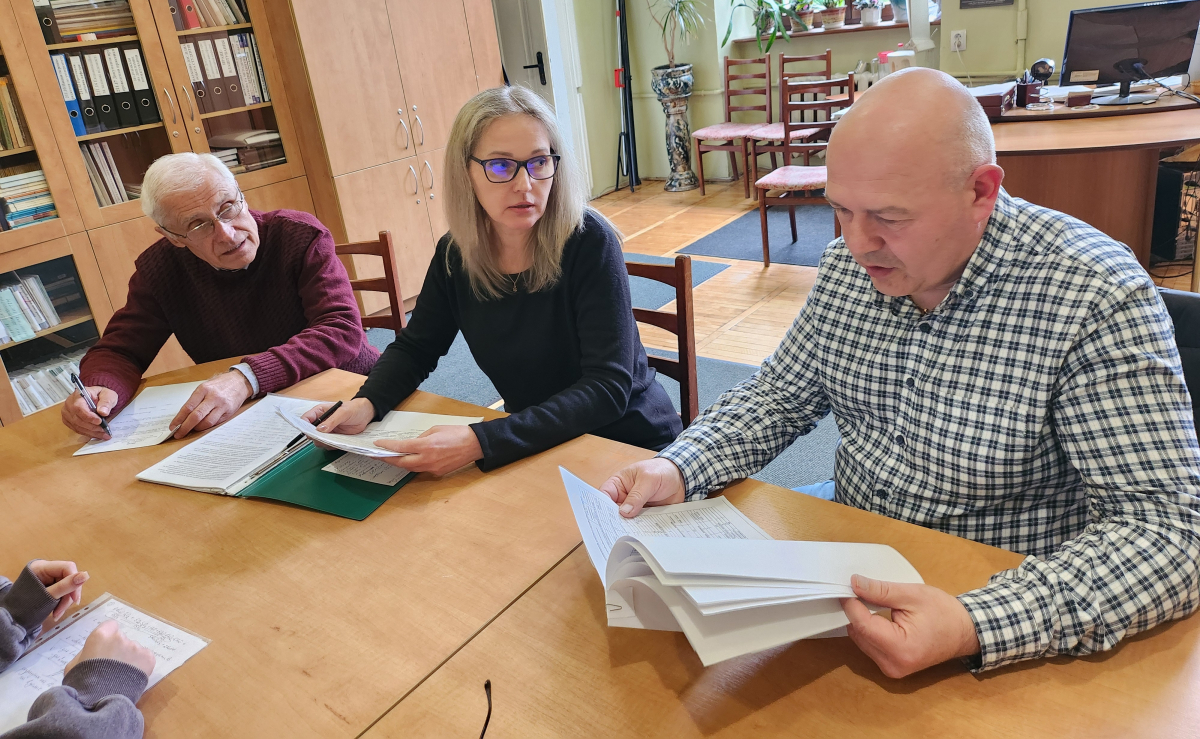 Фото із зустрічі на кафедрі