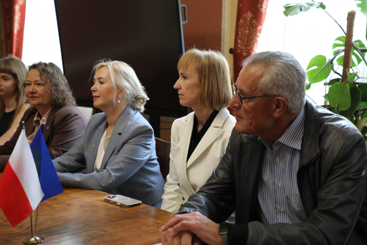 Фото із зустрічі у Львівській політехніці