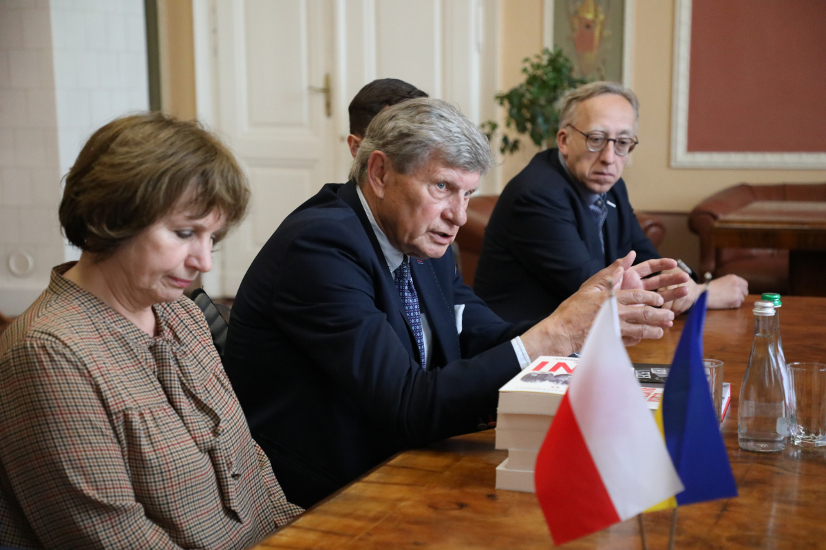 Фото із зустрічі у Львівській політехніці