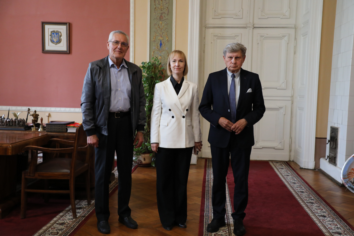 Фото із зустрічі у Львівській політехніці