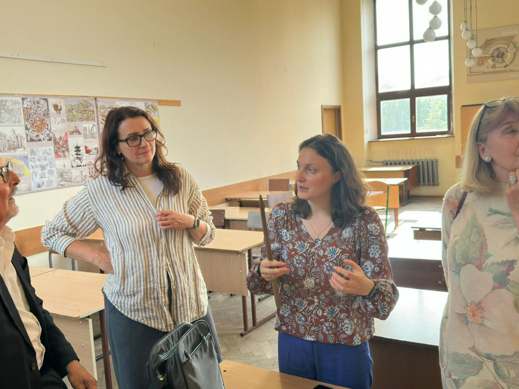 Фото із зустрічі у Львівській політехніці