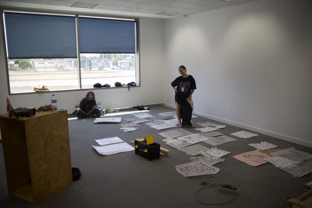 Фото з бієнале на Майорці