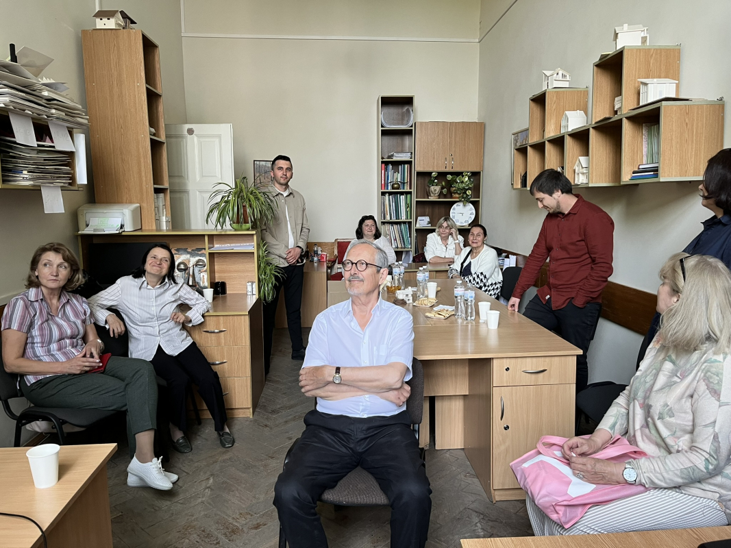 Фото із зустрічі у Львівській політехніці