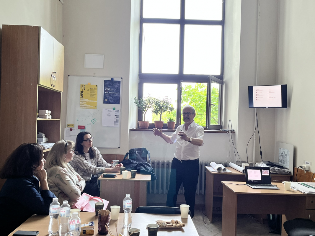 Фото із зустрічі у Львівській політехніці