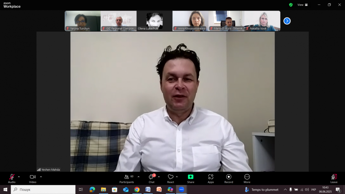 Скріншот з онлайн-заходу