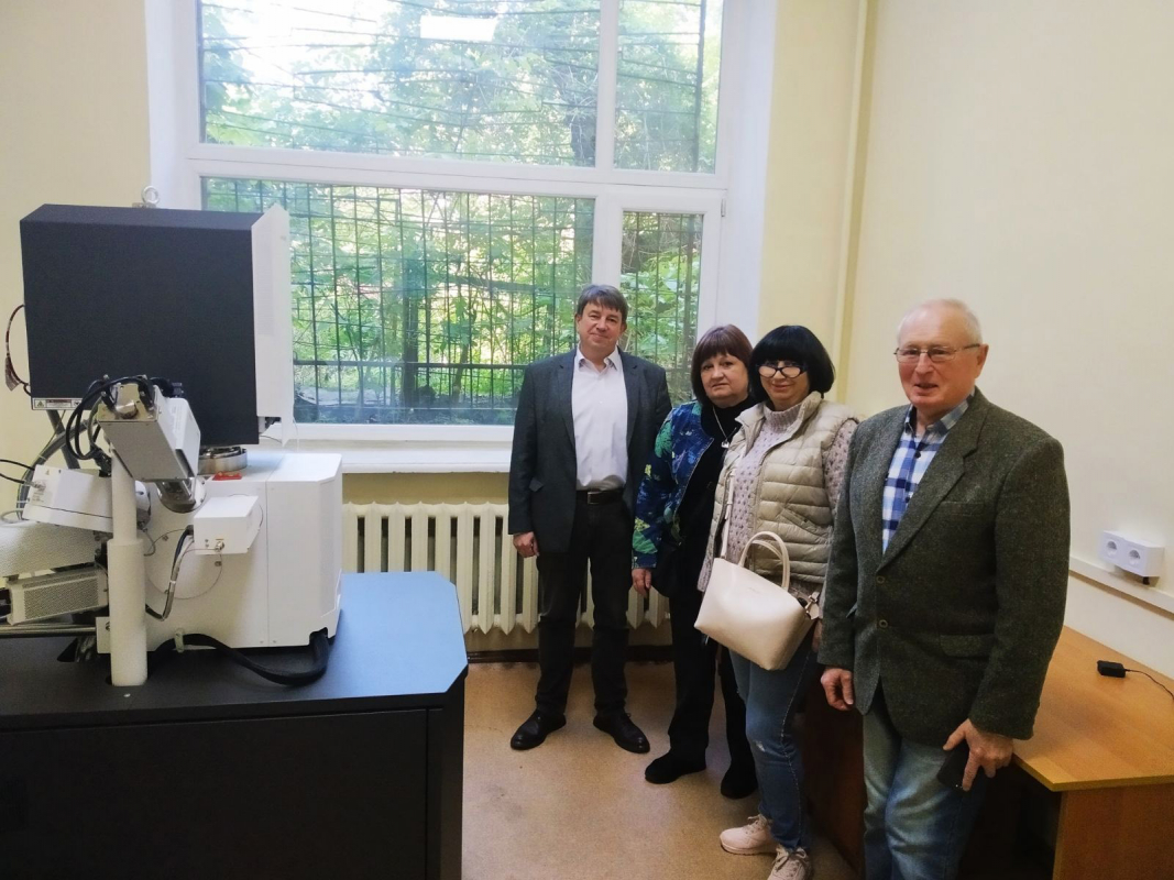 Фото із зустрічі на кафедрі ОХ