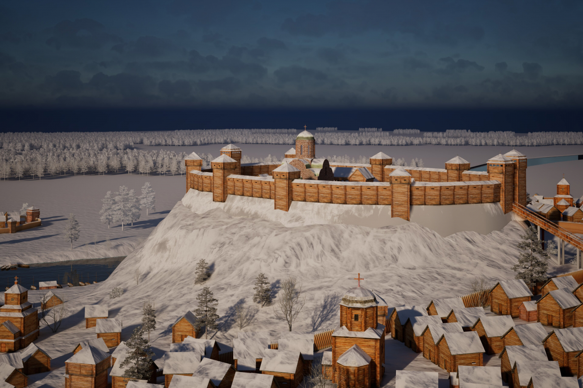 3D-візуалізація Дорогичина