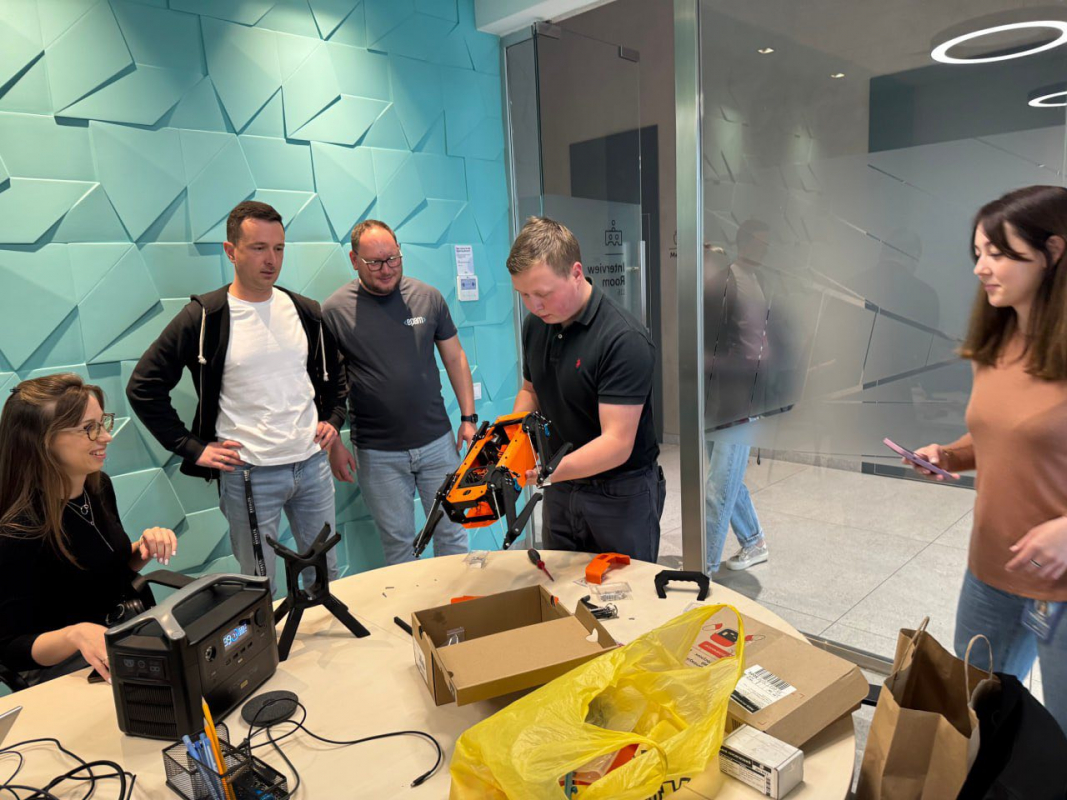 Фото з роботи над проєктом