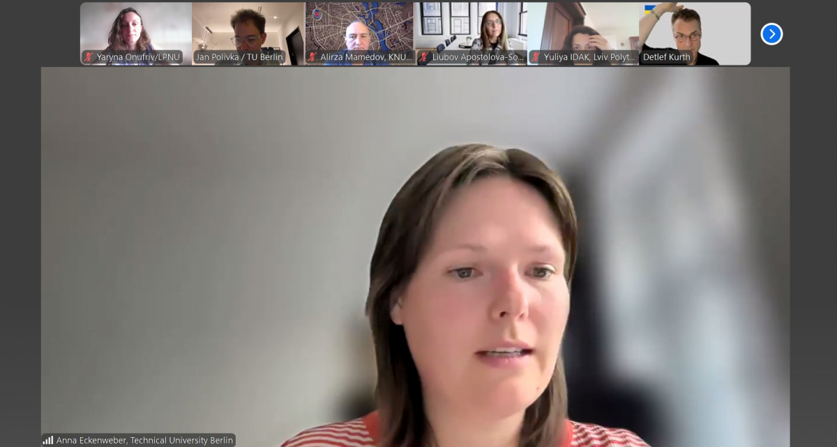 Скріншот з онлайн-заходу