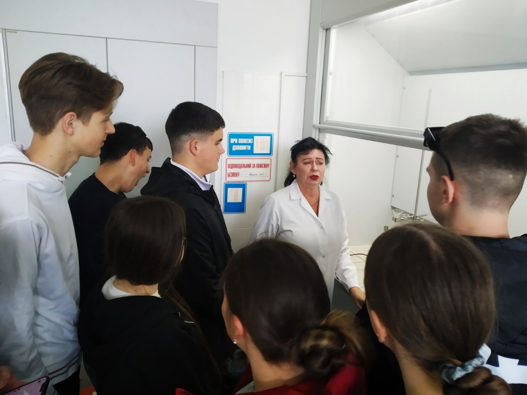 Фото з відвідин кафедри