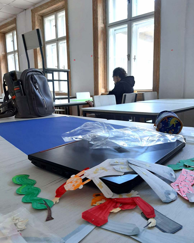 Фото з роботи над проєктом