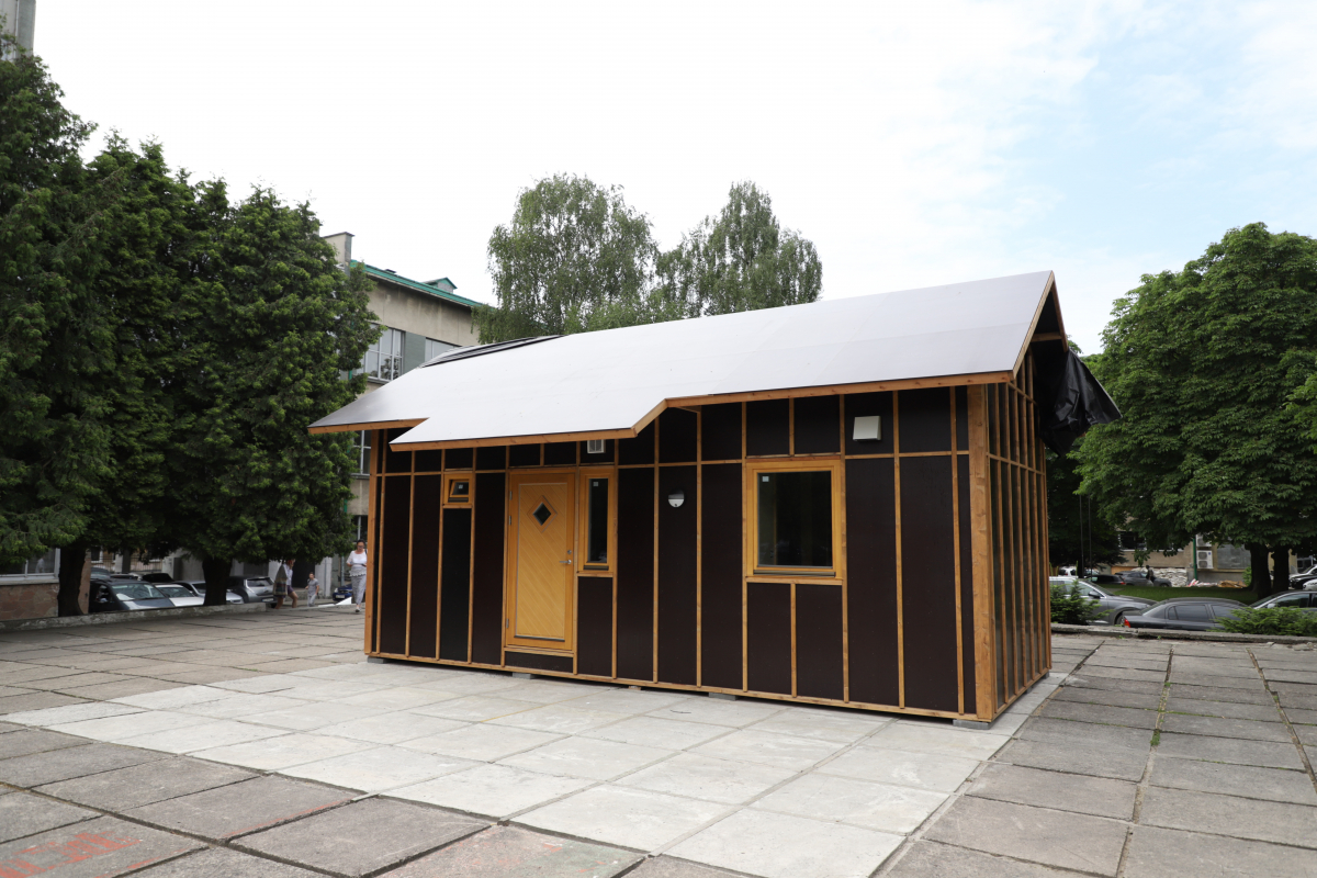 Прототип модульної будівлі