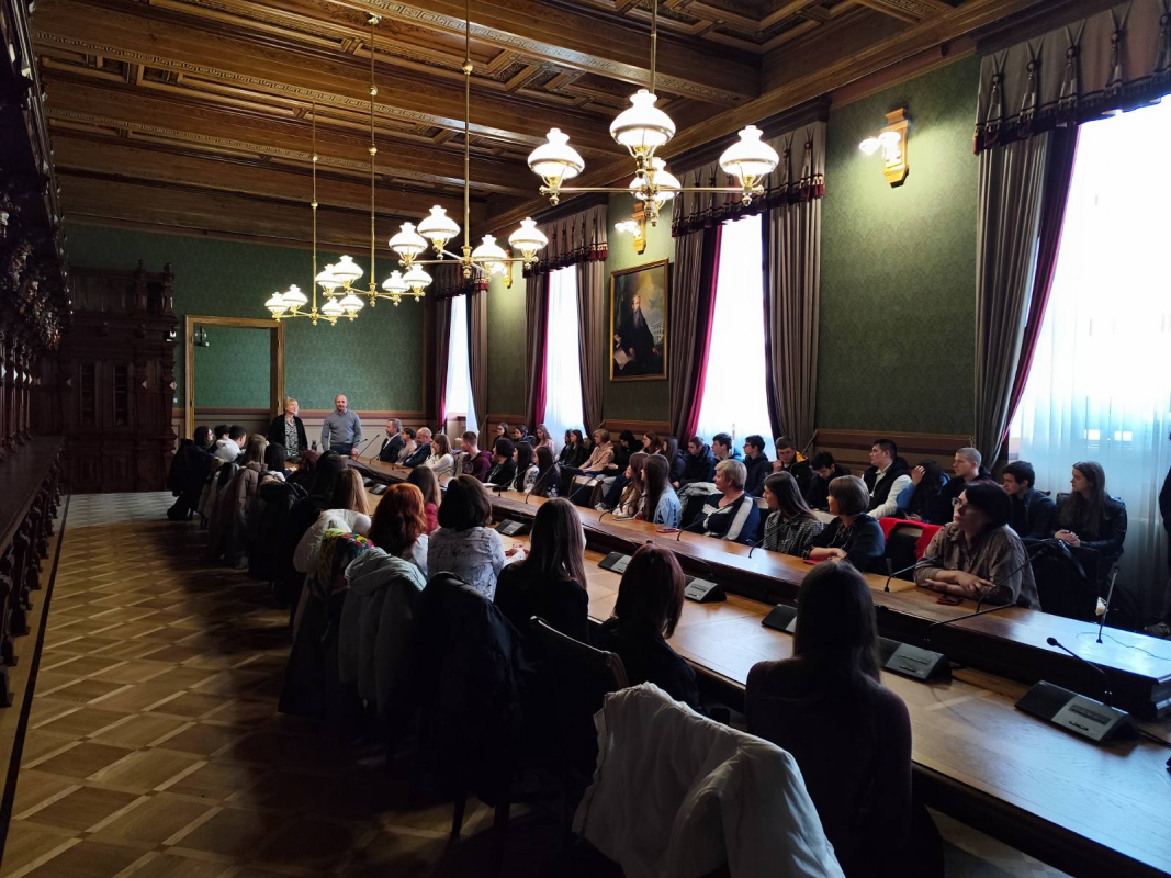 Студенти і викладачі кафедри ІМКС