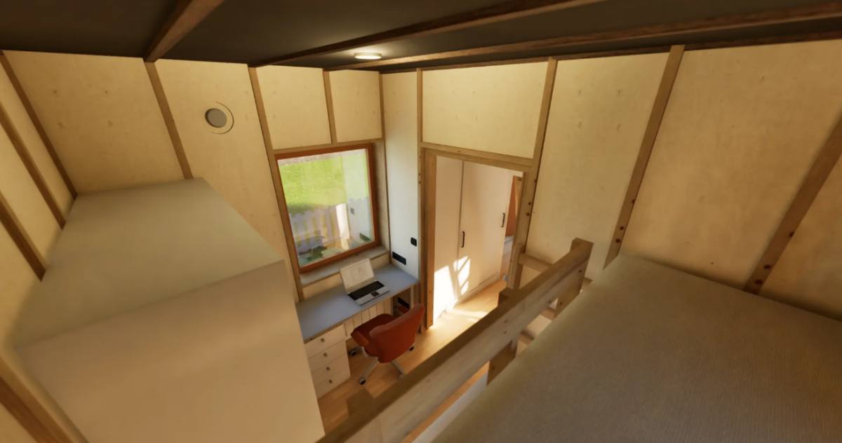 Maaülikooli insenerid panid Lvivi poole teele erilise maja