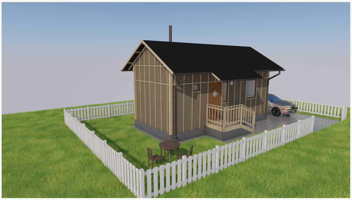 3D-модель будівлі