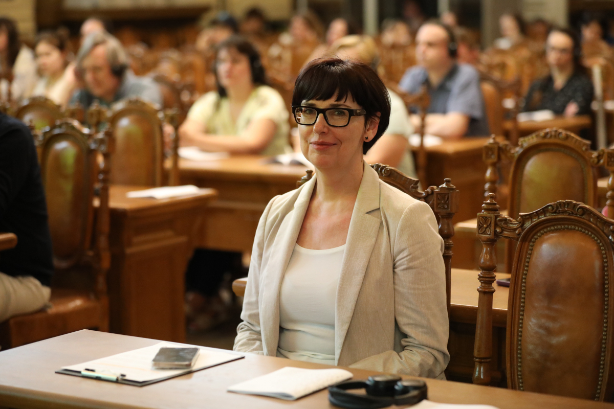 Фото з лекції Пітера Осборна